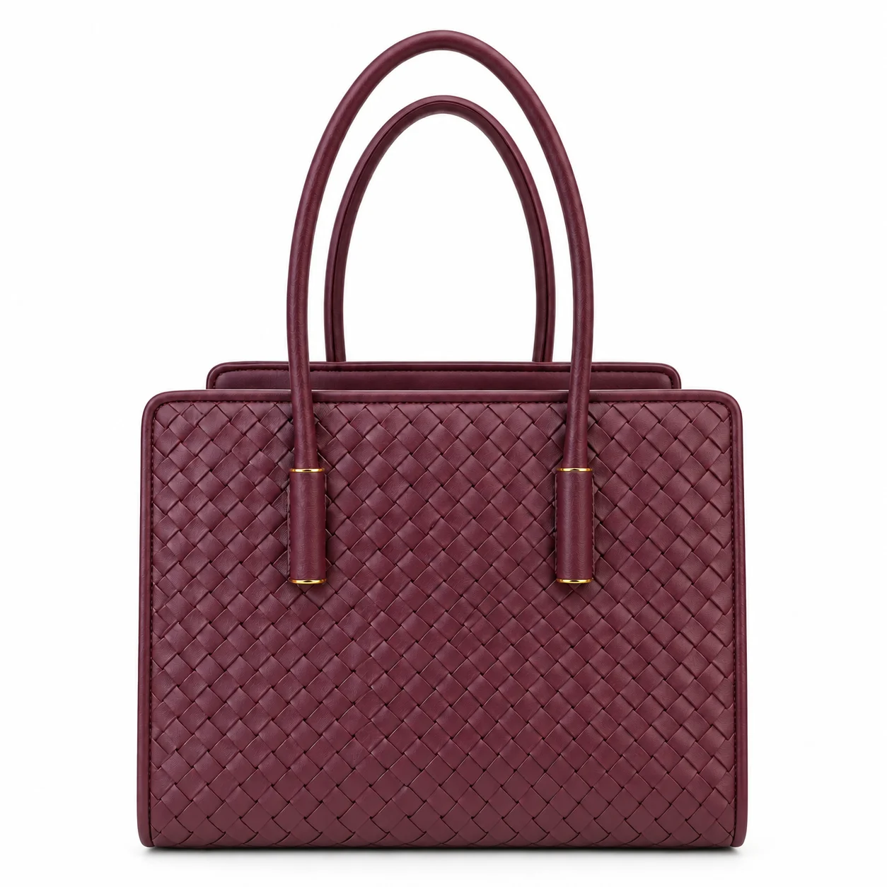 Borsa Amaranta – Pelle pregiata intrecciata a mano — vista principale